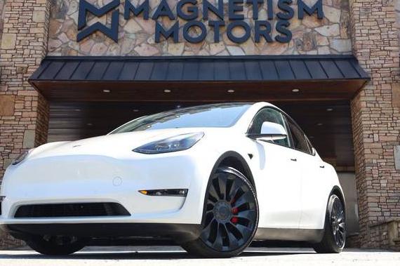 TESLA MODEL Y 2022 7SAYGDEF4NF456596 image